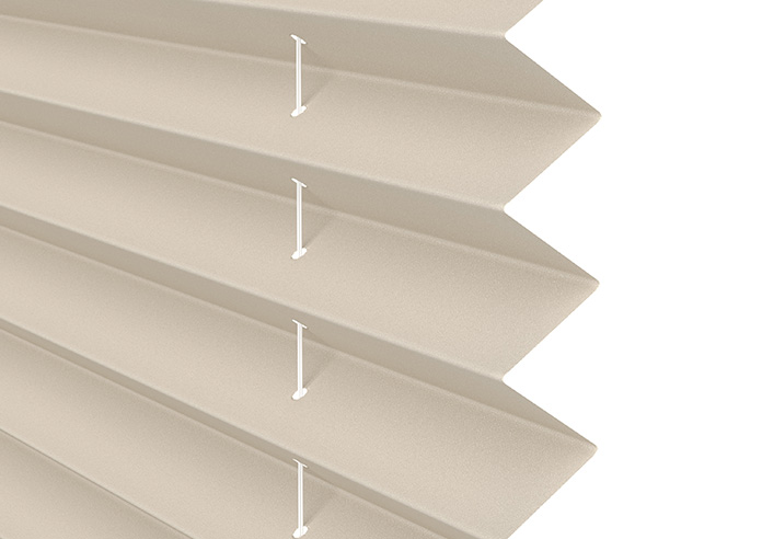 Solaris, Pumice - Clip Fit Pleated Blind - Image 4